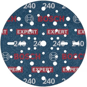 Bosch  EXPERT O780 - Set foi abrazive rotunde 150 mm granulatie 240 49 gauri 6 bucati