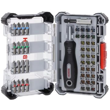 Bosch  Extra Hard Screwdriver Bit Set - Set capete de insurubare mixte 50 bucati