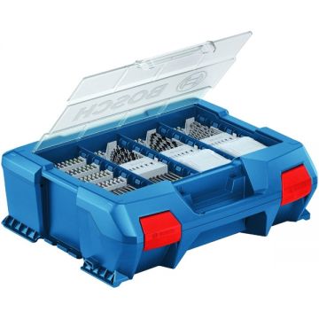 Bosch - Set accesorii insurubare si burghie mixte 82 bucati valiza plastic