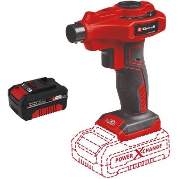 Einhell  CE-AP 18 Li PXC - Pompa pentru aer 0.053 bar + Acumulator Li-Ion 18 V 4 Ah