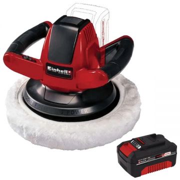 Einhell  CE-CB 18/254 Li PXC - Masina de lustruit 254 mm + Acumulator Li-Ion 18 V 4 Ah