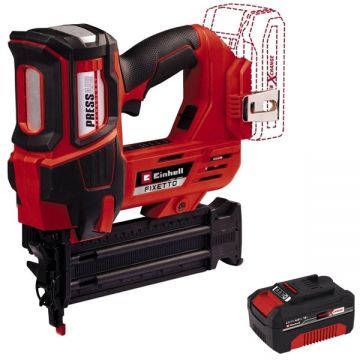 Einhell  FIXETTO 18/50 N PXC - Capsator + Acumulator Li-Ion 18 V 4 Ah