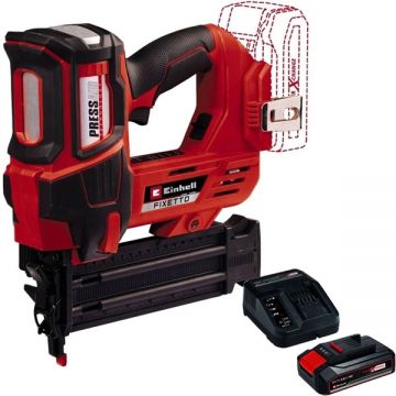 Einhell  FIXETTO 18/50 N PXC + Starter Kit - Capsator + Set 1 acumulator si incarcator Li-Ion 18 V 2.5 Ah