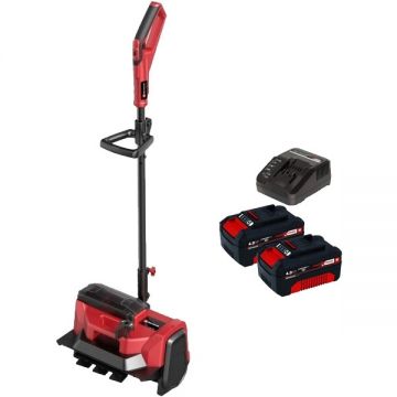 Einhell  GE-ST 36/40 Li E PXC + Twinpack + 4514095 - Freza de zapada 400 mm + Set 2 acumulatori si incarcator Li-Ion 18 V 4 Ah