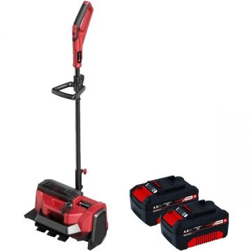 Einhell  GE-ST 36/40 Li E PXC + Twinpack - Freza de zapada 400 mm + Set 2 acumulatori Li-Ion 18 V 4 Ah