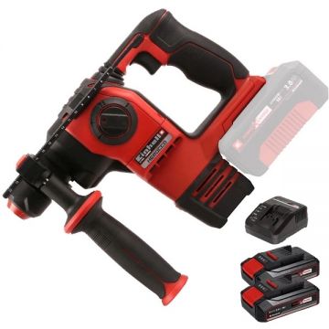 Einhell  HEROCCO PXC + Twinpack CB + 4514095 - Rotopercutor SDS-Plus 2.2 J + Set 2 acumulatori si incarcator Li-Ion 18 V 2.5 Ah