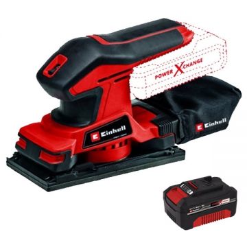 Einhell  TC-OS 18/187 Li PXC - Slefuitor cu vibratii 187x90 mm + Acumulator Li-Ion 18 V 4 Ah