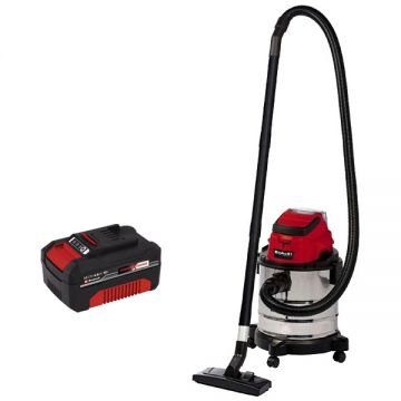 Einhell  TC-VC 18/20 Li S PXC  - Aspirator 80 mbar + Acumulator Li-Ion 18 V 4 Ah