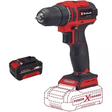 Einhell  TE-CD 18/40 Li BL PXC - Masina de gaurit si insurubat 40 Nm + Acumulator Li-Ion 18 V 4 Ah
