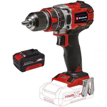 Einhell  TE-CD 18/50 Li-i BL PXC - Masina de gaurit si insurubat cu percutie 50 Nm + Acumulator Li-Ion 18 V 4 Ah