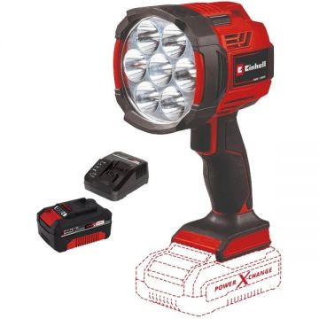 Einhell  TE-CL 18/2500 LiAC PXC + Starter Kit - Lampa + Set 1 acumulator si incarcator Li-Ion 18 V 4 Ah