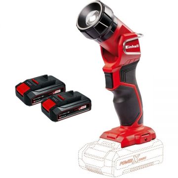 Einhell  TE-CL 18 Li H PXC + Twinpack CB - Lampa + Set 2 acumulatori Li-Ion 18 V 2.5 Ah