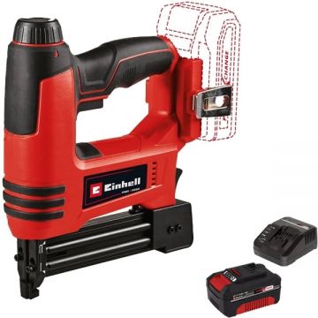 Einhell  TE-CN 18 Li PXC + Starter Kit - Capsator 5.7 mm + Set 1 acumulator si incarcator Li-Ion 18 V 4 Ah