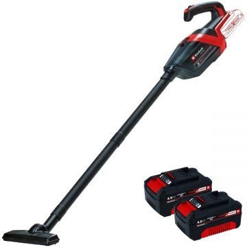 Einhell  TE-HV 18/06 Li PXC + Twinpack - Aspirator 72 mbar + Set 2 acumulatori Li-Ion 18 V 4 Ah