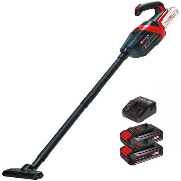 Einhell  TE-HV 18/06 Li PXC + Twinpack CB + 4514095 - Aspirator 72 mbar + Set 2 acumulatori si incarcator Li-Ion 18 V 2.5 Ah