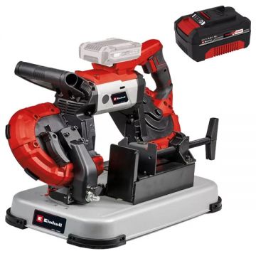 Einhell  TE-MB 18/127 U Li PXC - Fierastrau cu banda 1141x13x0.65 mm + Acumulator Li-Ion 18 V 4 Ah