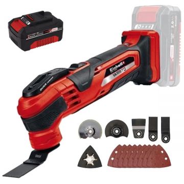 Einhell  TE-MG 18 Li VARRITO PXC - Multicutter accesorii + Acumulator Li-Ion 18 V 4 Ah
