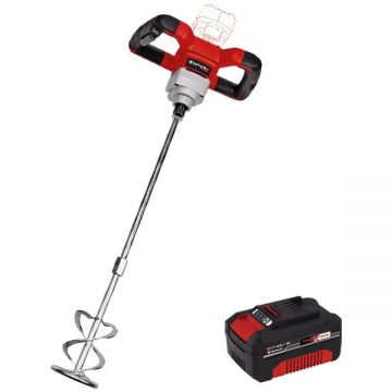 Einhell  TE-MX 18 Li PXC - Masina de amestecat 100 mm + Acumulator Li-Ion 18 V 4 Ah