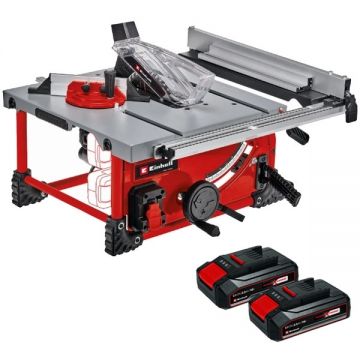 Einhell  TE-TS 36/210 Li PXC + Twinpack CB - Fierastrau circular de masa 210x30 mm + Set 2 acumulatori Li-Ion 18 V 2.5 Ah