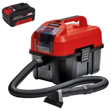 Einhell  TE-VC 18/10 Li PXC - Aspirator 90 mbar + Acumulator Li-Ion 18 V 4 Ah