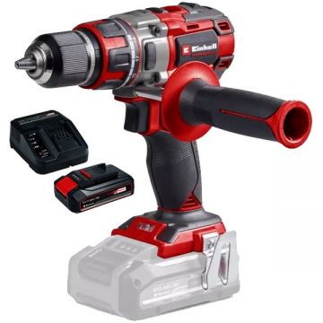 Einhell  TP-CD 18/80 Li BL PXC + Starter Kit - Masina de gaurit si insurubat 80 Nm + Set 1 acumulator si incarcator Li-Ion 18 V 2.5 Ah