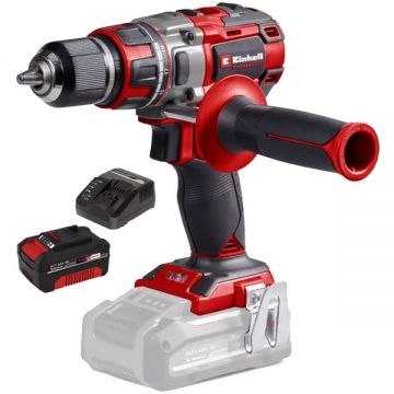 Einhell  TP-CD 18/80 Li BL PXC + Starter Kit - Masina de gaurit si insurubat 80 Nm + Set 1 acumulator si incarcator Li-Ion 18 V 4 Ah