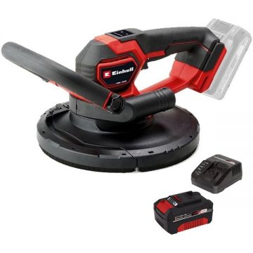 Einhell  TP-DWS 18/225 Li BL PXC + Starter Kit - Slefuitor pentru pereti + Set 1 acumulator si incarcator Li-Ion 18 V 4 Ah