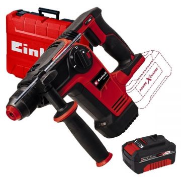 Einhell  TP-HD 18/26 Li BL PXC - Rotopercutor SDS-Plus 2.6 J valiza plastic + Acumulator Li-Ion 18 V 4 Ah