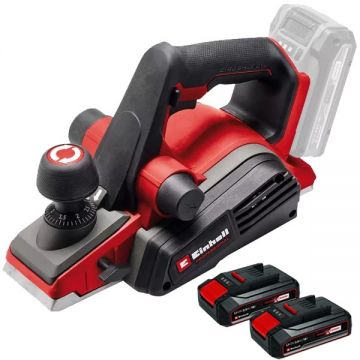 Einhell  TP-PL 18/3 Li BL PXC + Twinpack CB - Rindea 82 mm + Set 2 acumulatori Li-Ion 18 V 2.5 Ah