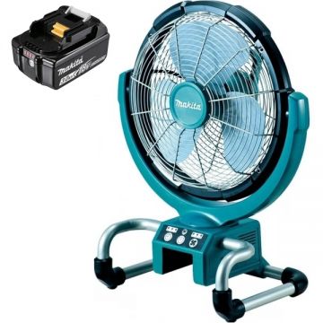 Makita  DCF300Z + BL1830B - Ventilator 3 trepte + Acumulator Li-Ion 18 V 3 Ah