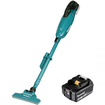 Makita  DCL283FZ + BL1830B - Aspirator 175 mbar + Acumulator Li-Ion 18 V 3 Ah
