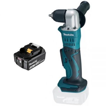 Makita  DDA351Z + BL1830B - Masina de gaurit unghiulara + Acumulator Li-Ion 18 V 3 Ah