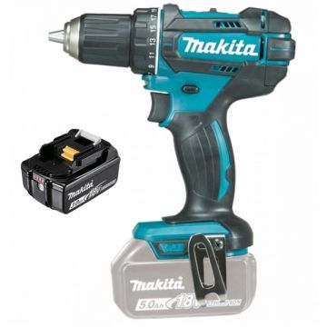 Makita  DDF482Z + BL1830B - Masina de gaurit si insurubat 62 Nm + Acumulator Li-Ion 18 V 3 Ah