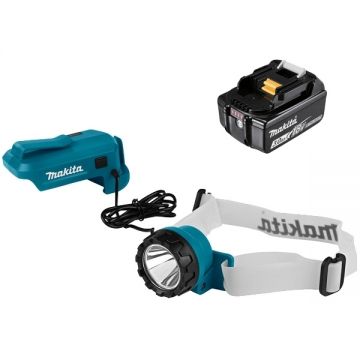 Makita  DEBDML800 + BL1830B - Lampa + Acumulator Li-Ion 18 V 3 Ah