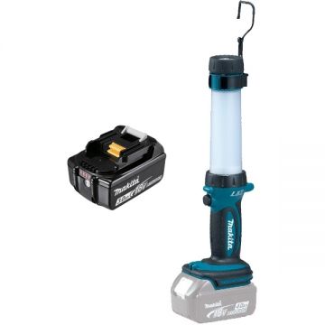 Makita  DEBDML806 + BL1830B - Lampa + Acumulator Li-Ion 18 V 3 Ah