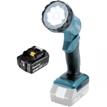 Makita  DEBML187 + BL1830B - Lampa + Acumulator Li-Ion 18 V 3 Ah