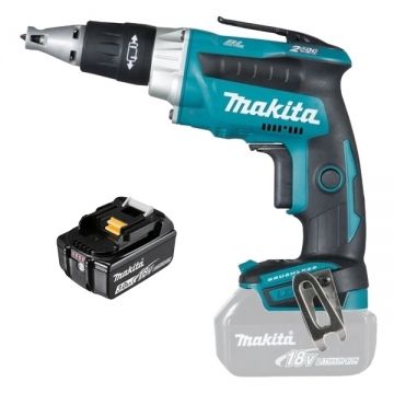 Makita  DFS250Z + BL1830B - Masina de insurubat 15 Nm + Acumulator Li-Ion 18 V 3 Ah