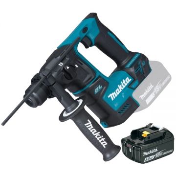 Makita  DHR171Z + BL1830B - Rotopercutor SDS-Plus 1.2 J motor fara perii + Acumulator Li-Ion 18 V 3 Ah