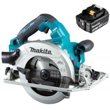 Makita  DHS783ZU + BL1830B - Fierastrau circular 190x30 mm + Acumulator Li-Ion 18 V 3 Ah