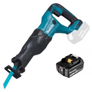 Makita  DJR186Z + BL1830B - Fierastrau sabie 32 mm + Acumulator Li-Ion 18 V 3 Ah