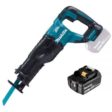Makita  DJR187Z + BL1830B - Fierastrau sabie 32 mm + Acumulator Li-Ion 18 V 3 Ah