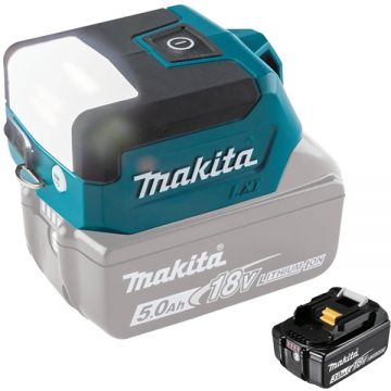 Makita  DML817 + BL1830B - Lampa + Acumulator Li-Ion 18 V 3 Ah