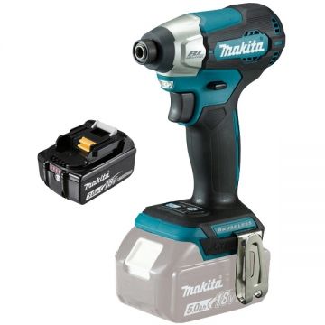 Makita  DTD157Z + BL1830B - Masina de insurubat cu impact 140 Nm M5-M14 + Acumulator Li-Ion 18 V 3 Ah