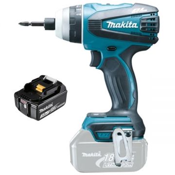 Makita  DTP141Z + BL1830B - Masina de insurubat cu impact 150 Nm M5-M14 + Acumulator Li-Ion 18 V 3 Ah