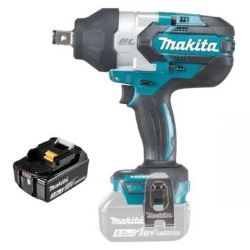 Makita  DTW1001Z + BL1830B - Masina de insurubat cu impact 1050 Nm M12-M30 + Acumulator Li-Ion 18 V 3 Ah