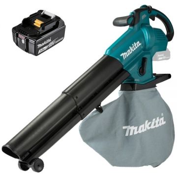 Makita  DUB187Z + BL1830B - Suflanta de gradina 252 m3/h + Acumulator Li-Ion 18 V 3 Ah