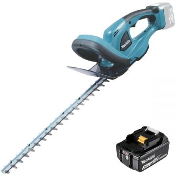 Makita  DUH483Z + BL1830B - Masina de tuns gard viu 48 cm + Acumulator Li-Ion 18 V 3 Ah