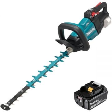 Makita  DUH501Z + BL1830B - Masina de tuns gard viu 50 cm + Acumulator Li-Ion 18 V 3 Ah