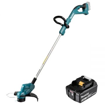 Makita  DUR193Z + BL1830B - Motocoasa 260  mm cap cu fir + Acumulator Li-Ion 18 V 3 Ah