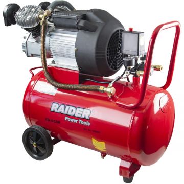 Raider  RD-AC08 - Compresor cu ulei 2200 W 50 l 356 l/min 8 bar